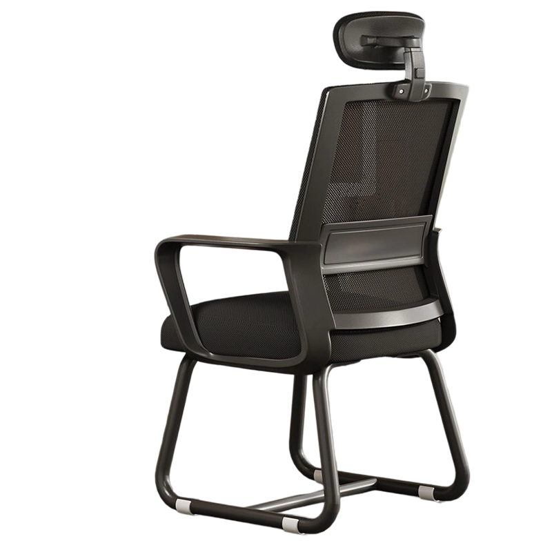 Churong Computer Chair, Bow-Shaped Conference Office Chair, Study Chair, Ergonomic Gaming Chair, Comfortable for Long Sitting, Dormitory Chair with Backrest