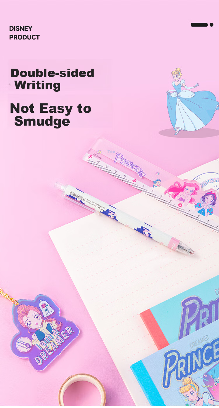 Disney Stationery Notebook, Student Use, Wirebound B5 Lined Notebook, Soft Cover Error Correction Book, Journal, Study Supplies, A6 Grid Notebook, A5 Dot Matrix Notebook 5