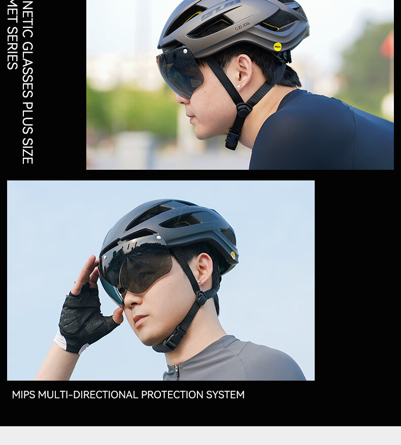 GUB Cycling Helmet MIPS Large Size with Tail Light and Visor for Men and Women Mountain Road Bike Safety Cap 12