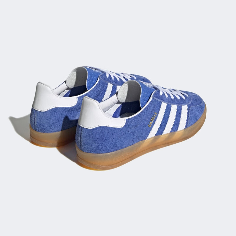 Adidas Originals Gazelle Indoor W Low-Top Casual Shoes HQ8717 Blue Size 42.5 Women 7