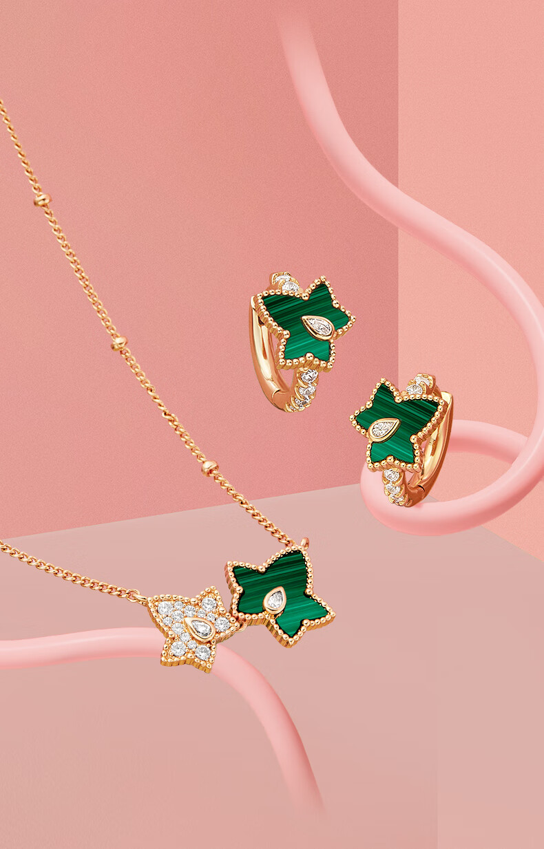LOLA ROSE Evergreen Ivy Necklace for Women, Holiday Gift, Birthday Present for Girls 5
