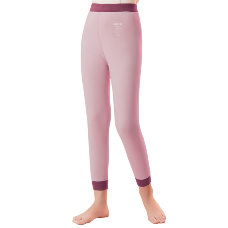 Dingguagua Children's Thermal Fleece-Lined Autumn and Winter Leggings for Girls, Thickened Cotton Pants for Kids