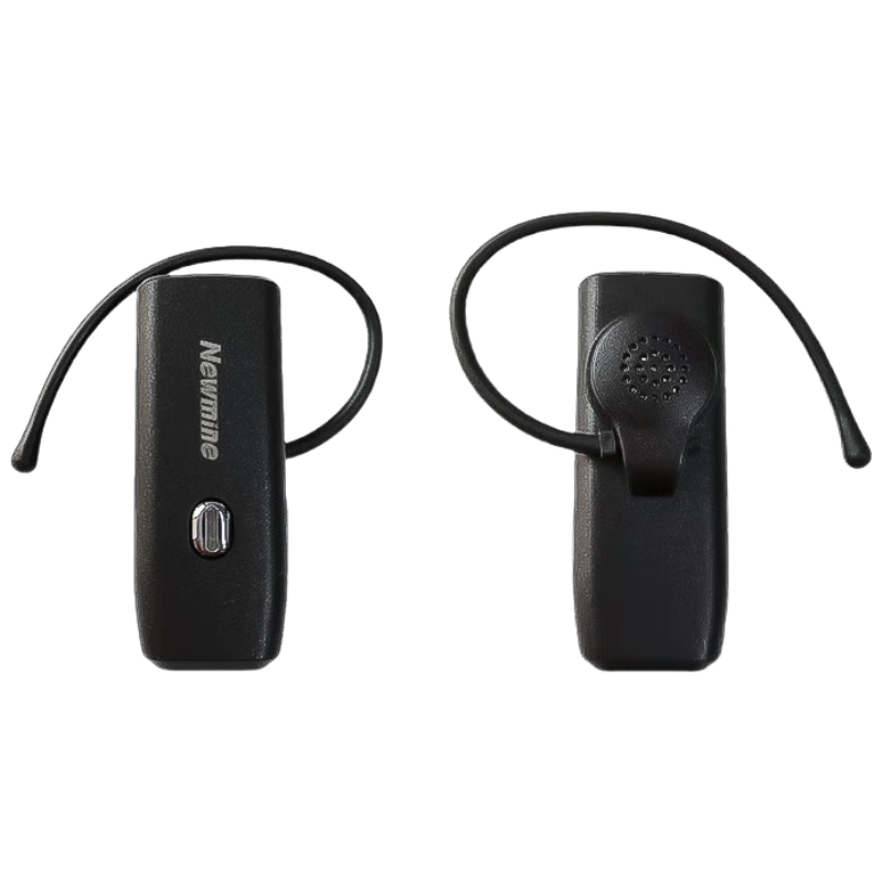 Newmine Wireless Tour Guide System Multi-Channel Tour Commentary Headset On-Site Explanation Equipment for Government Affairs, Business Reception, Scenic Area Visits, One-To Single Receiver NM-JS03R