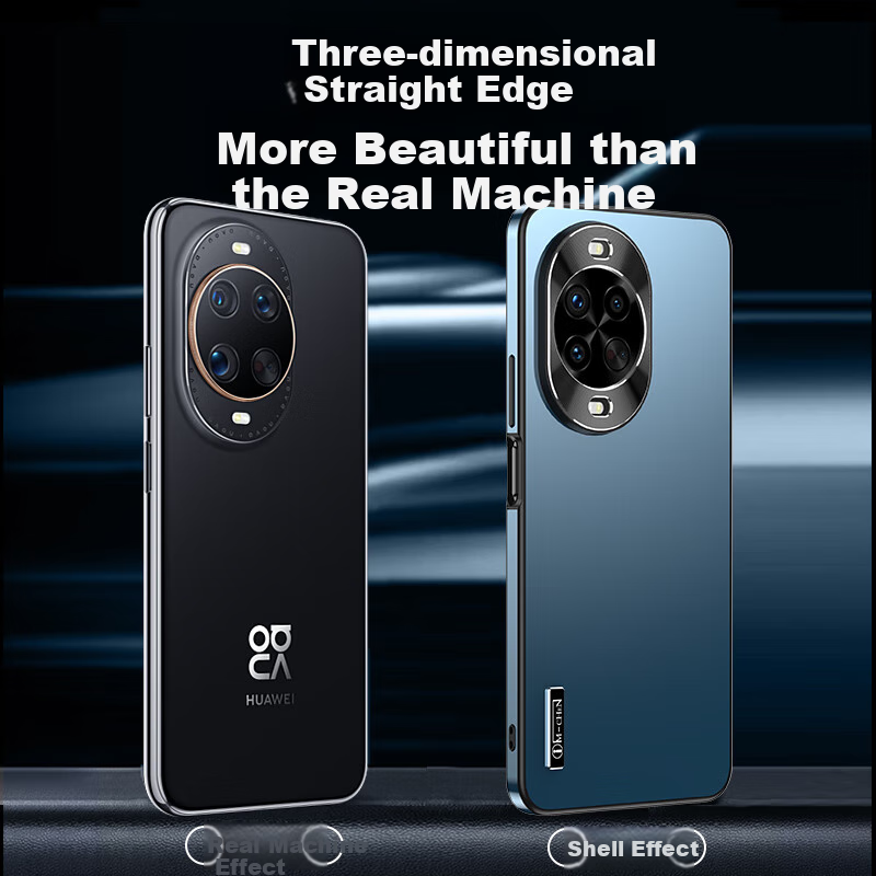 Чехол для Huawei Nova 14 Pro IM-CHEN, силиконовый, противоударный, с защитой камеры, синий