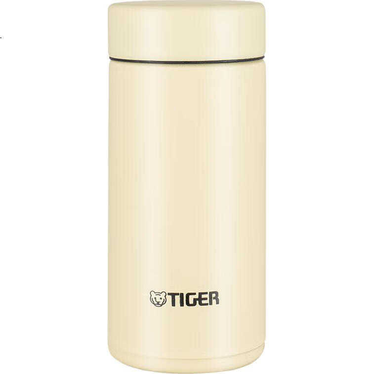 Термокружка TIGER Mini Pocket Cup, легкая портативная, 200 мл, желтая