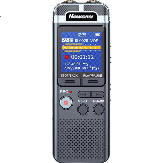 Диктофон Newsmy A17, 128 ГБ, PCM Linear Recording Pen, High-Definition Lossless, Professional Audio Recorder for Business Learning Interviews, Internal Recording for Mixing Console