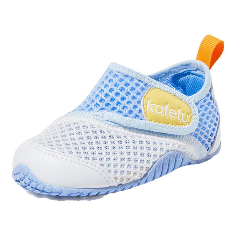 Katetu Children's Walking Shoes, Spring And Summer, for Ages 1-4, Baby Sports Mesh Breathable Beach Shoes, Indoor Shoes, X2BF003