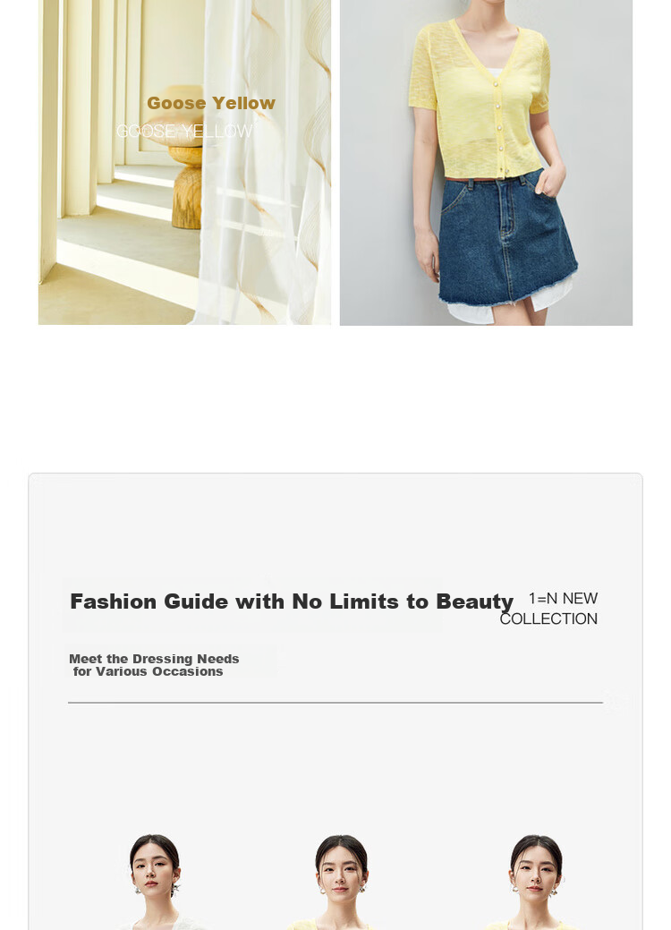 Sentubila Lazy Atmosphere Milk Huhu Refreshing Knit Top for Women, Summer V-Neck Short-Sleeve Cardigan, White, L 8