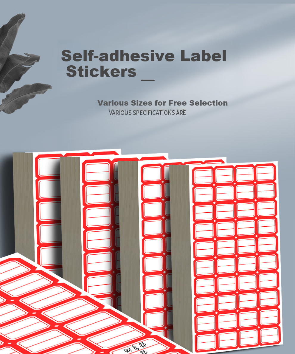 Jiaranheng 2000 Self-Adhesive Labels, 28*20MM, Easy to Peel Off, Name Stickers, Office Supplies, Bulk Discount, Wholesale, Blue, 38110 1