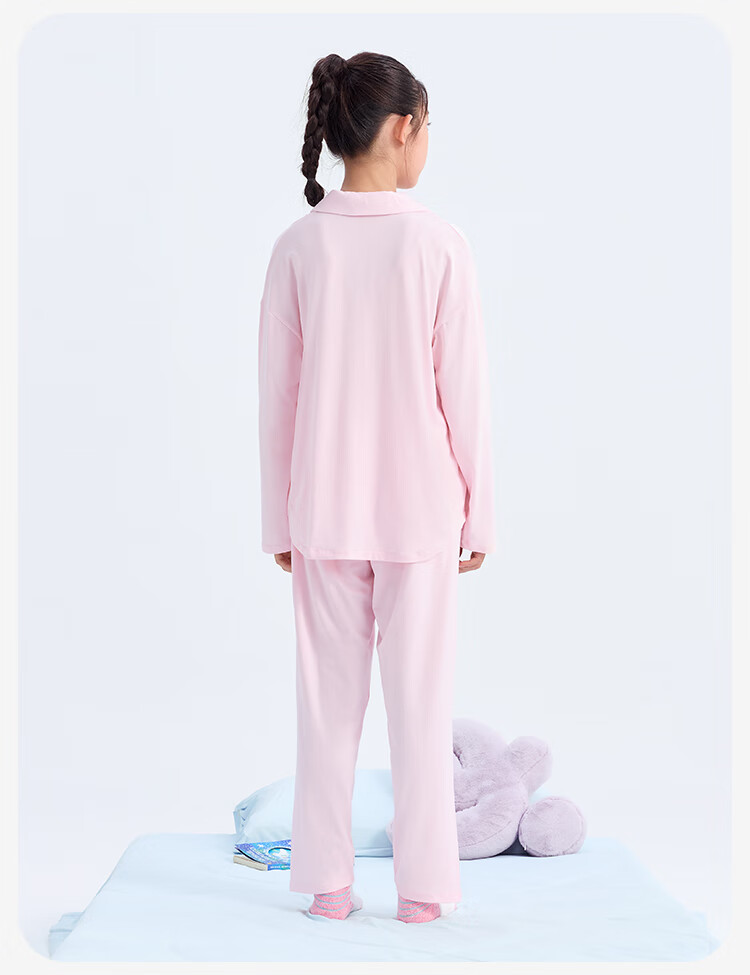 Jiusuiban Miiichan Co-Branded Children's Pajamas for Boys And Girls, Autumn And Winter Cloud-Feel Cotton Class A Cartoon Loungewear for Older Childre 13