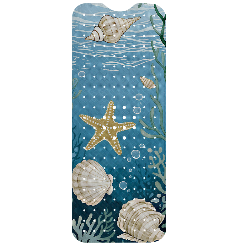 Dajiang Printed Bathroom Non-Slip Mat, Children's Shower Room, Bathroom Bathing Anti-Slip Floor Mat, 40x100cm