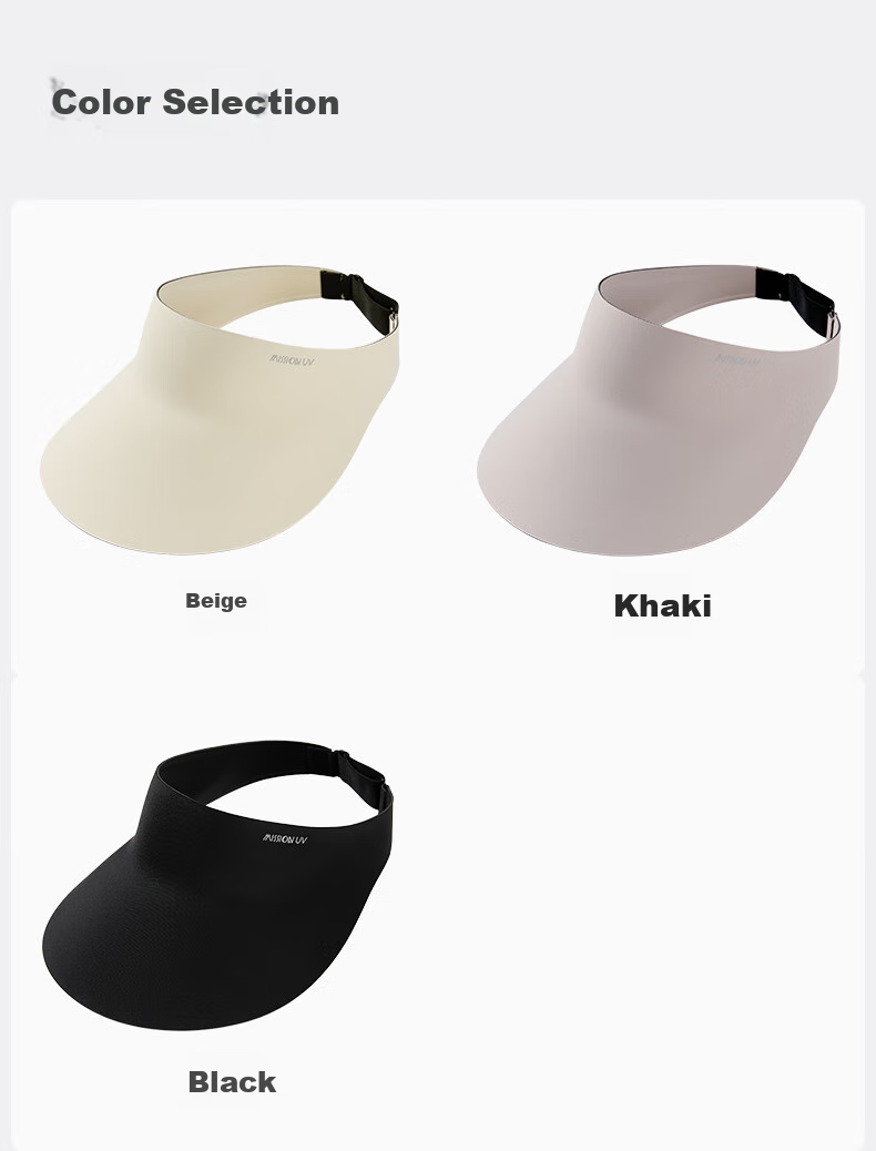 MISSION UV Sun Protection Hat for Women, Sun Visor Cap, Sun Hat, Visor Cap, Summer Sports Running UV Protection Seamless One-Piece Hat for Wome 2
