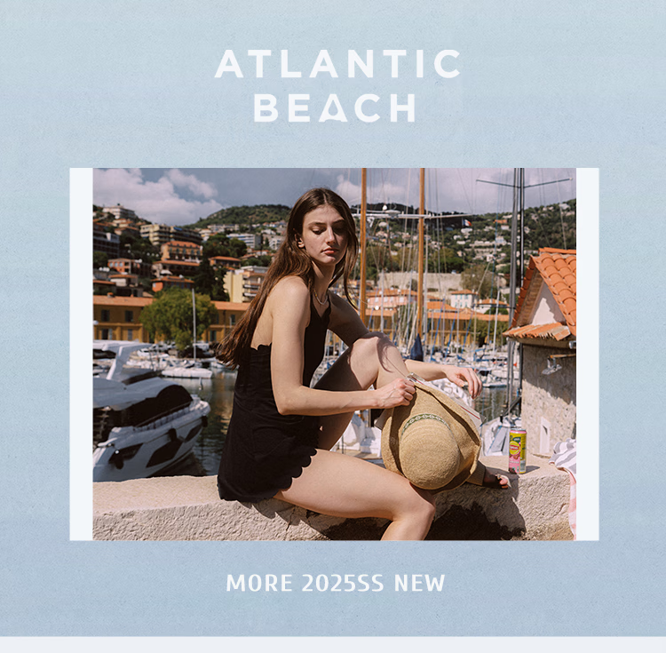 Atlanticbeach 2025 New Popular Halter Neck One-Piece Swimsuit for Women, Summer Hot Spring Vacation Backless Tummy-Covering Little Black Dress-Style Swimwear 3