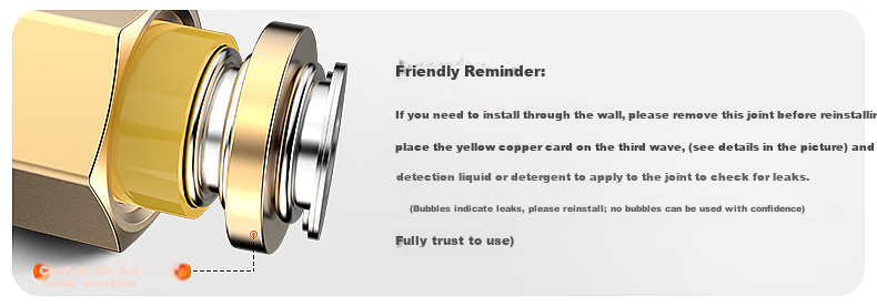 Haili 5-Meter Natural Gas Dedicated Flexible Pipe, Corrugated Pipe, National Standard Household Stainless Steel Gas Stove And Water Heater Connection Hose 26