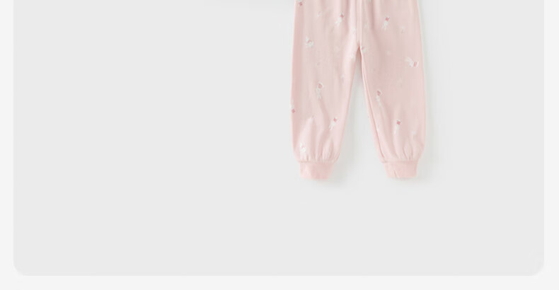 DAVE & BELLA Girls' Autumn Cotton Long Johns Set Baby Children's Pajamas Infant 3