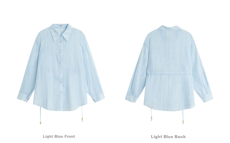 INMAN Lyocell Tencel Women's Lightweight Shirt, 2026 Summer New Blouse Top, Classic Style - Mint Green, XL 75