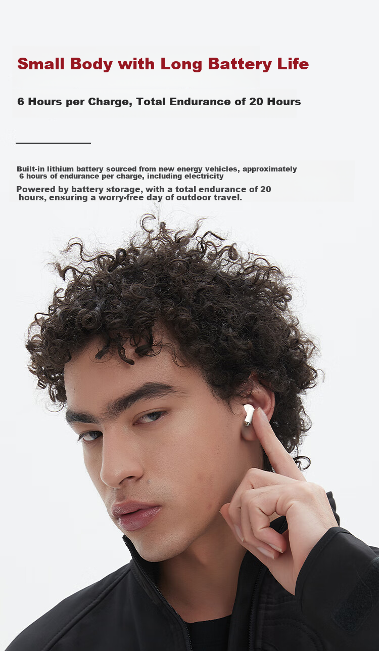 IGene [0 Pressure Low-Frequency Speaker] Bluetooth In-Ear True Wireless High-Quality Headset with Noise Cancellation for Calls, HD Music, Sports And Gaming, Compatible with Apple And Huawei 10
