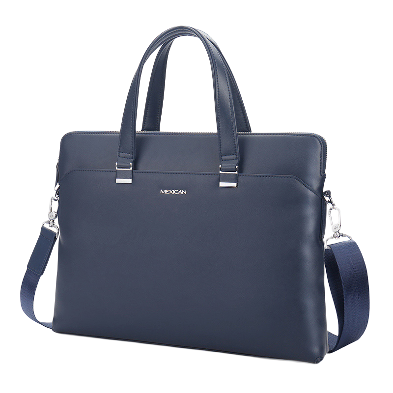 MEXICAN Men's Briefcase, Business Handbag, Office Travel Lawyer Casual Shoulder Crossbody Bag, Birthday Gift for Me