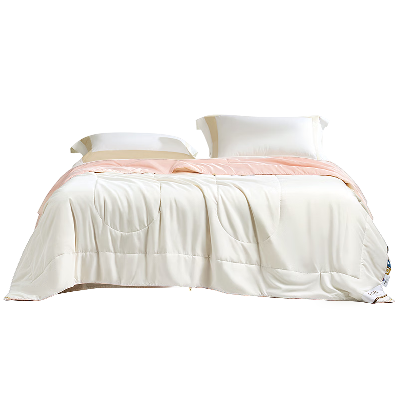 FUANNA Quilt, Summer Cool Quilt, 60% Soybean Fiber Quilt, Washable, Class A Antibacterial Air Conditioning Blanket, Single Summer Quilt, 152x210cm