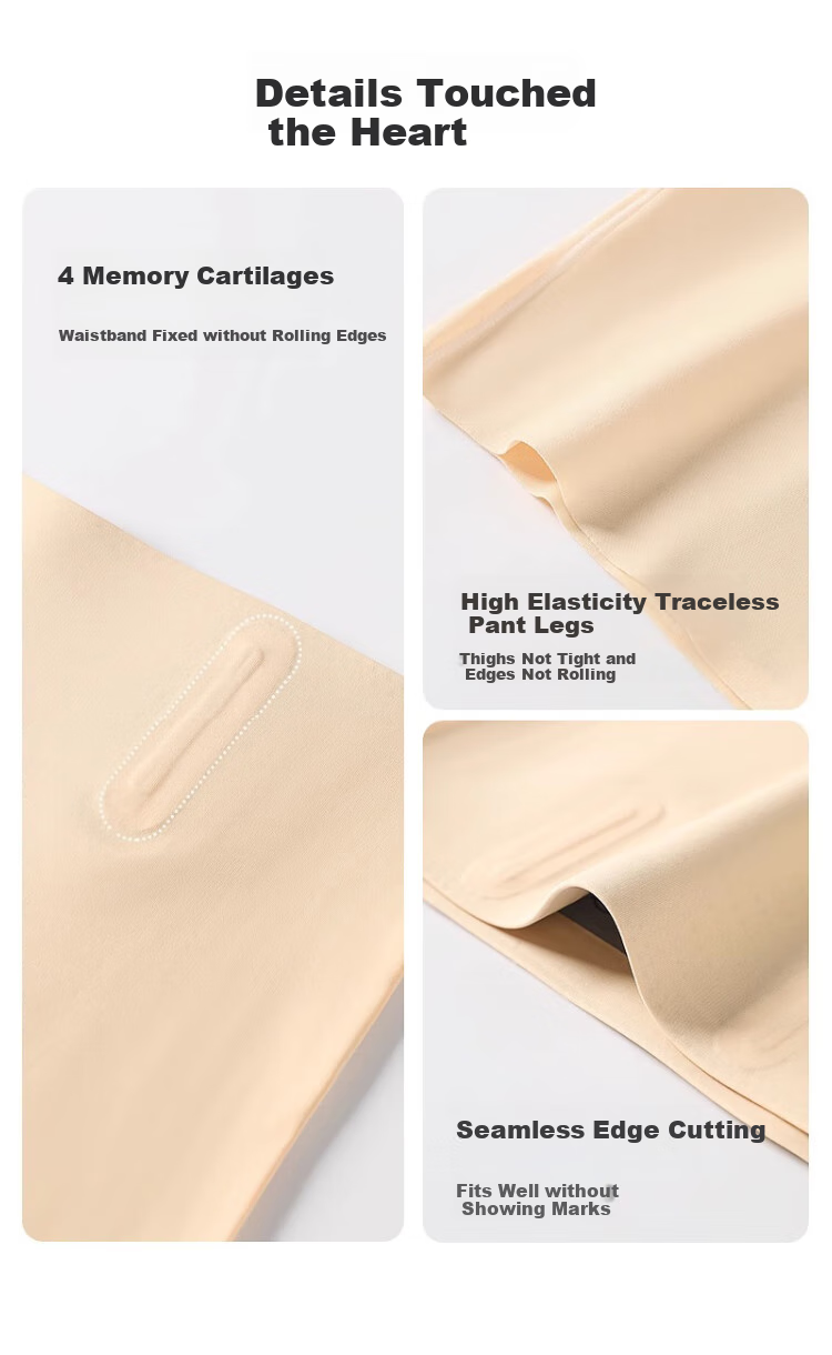 FitonTon High-Waisted Strong Tummy Control Shaping Panties for Postpartum Women, Invisible Butt-Lifting Slimming Hip-Cinching Safety Shorts for Wome 18