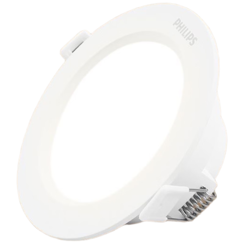 PHILIPS LED Recessed Ultra-thin Downlight 12W Anti-glare Corridor Ceiling Light Warm White 4000K Cutout 115~135mm