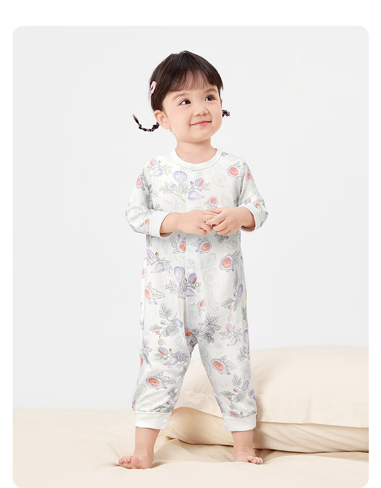BALABALA Baby Romper Set Newborn Sleepwear Cute Artistic Two-Piece Jumpsuit 9