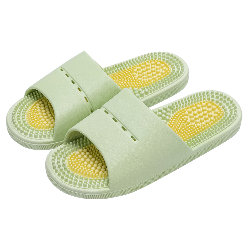 TZLDN Granular Massage Slippers, Women's Indoor Home Non-Slip Couple's Bathroom Sandals for Men And Wome