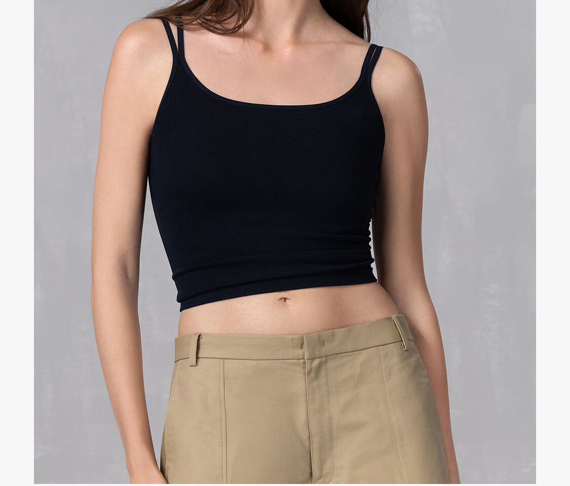 Aimer Women's Summer Sexy Padded Slim Strap Tank Top AM71B091 165 1