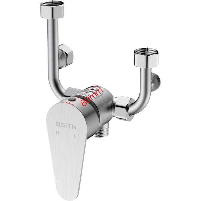 Смеситель для душа BSITN из нержавеющей стали 304, настенный, с высоким расходом, артикул B031