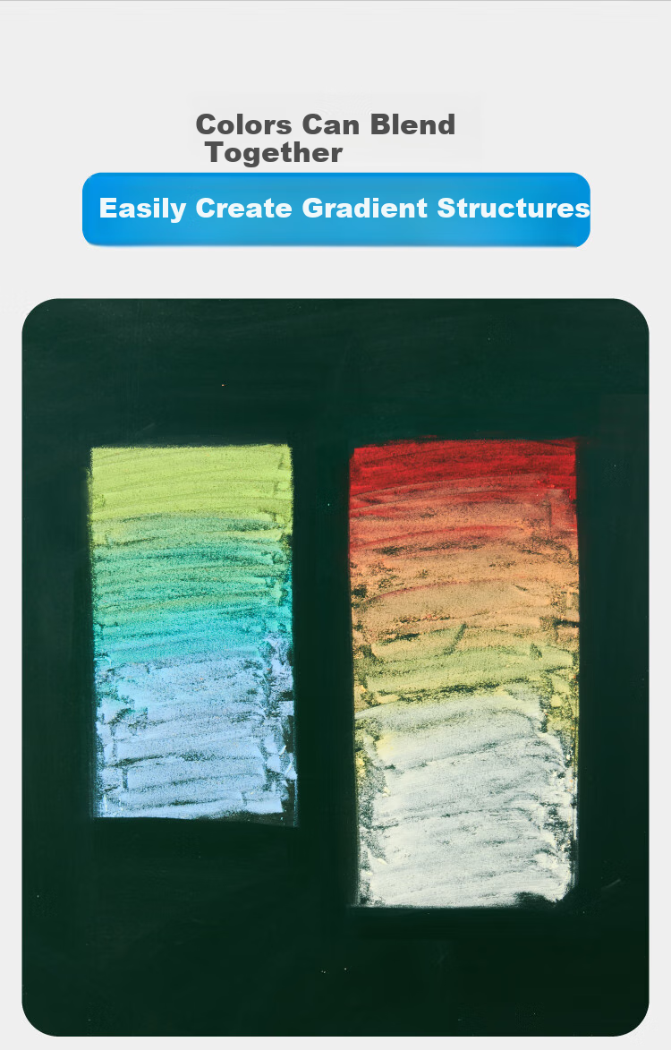 DSB Dust-Free Chalk, China Red, 48 Pieces Per Box, Non-Toxic, Specially Designed for Blackboard Chalk, Children's Use, CK-6602, End of Semester And Teacher's Day, Colorful Chalk with Vibrant Colors 3