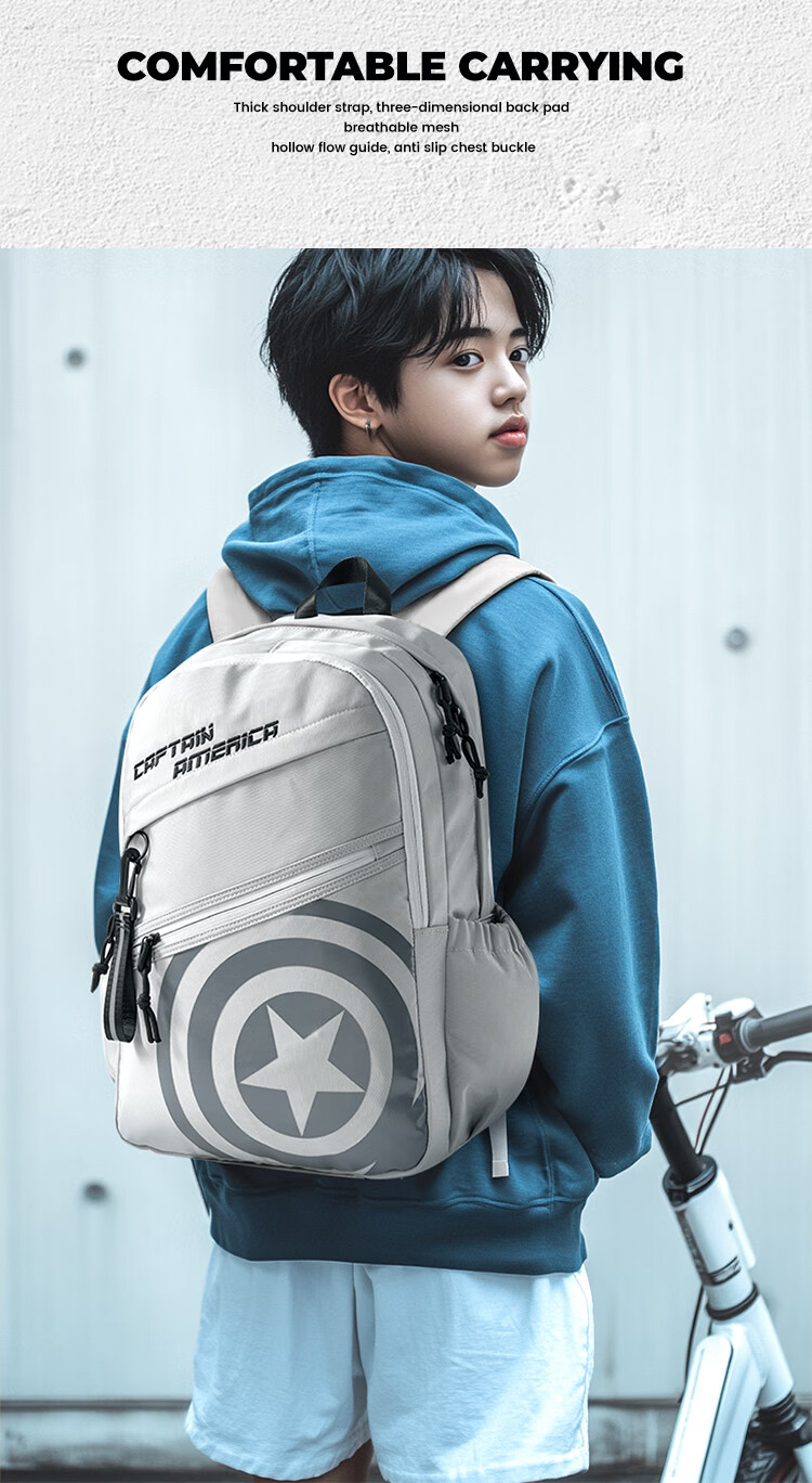 Disney Backpack for Men, Large Capacity, College Student Bookbag, Travel Bag, Water-Resistant, Commuter Bag, Business Trip Backpack, Casual Laptop Bag 7