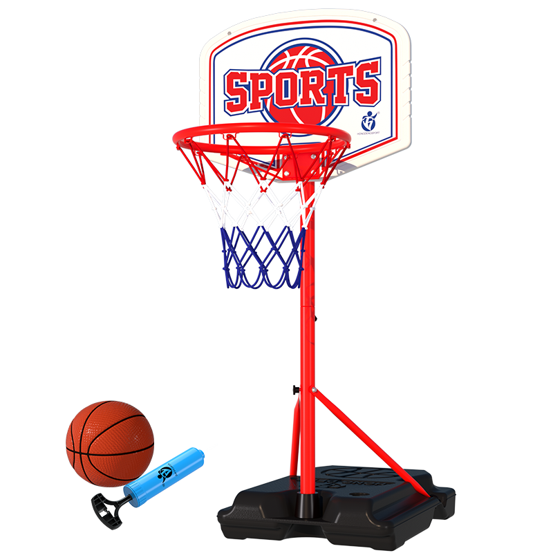 Hongdeng Children's Toy, Can Throw Basketball, Boys Indoor And Outdoor Home Use, Adjustable Height 2.7 Meters Basketball Hoop, Birthday And New Year Gift