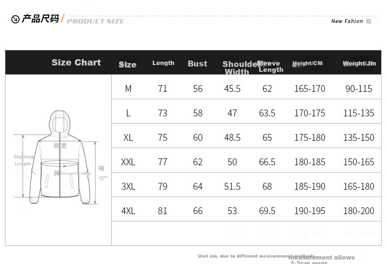 NASA MARVEL Windbreaker Jacket for Men, Spring And Autumn Outerwear, Hooded Breathable Wear-Resistant Windproof Couple Hiking Clothing, Warm White XL 8