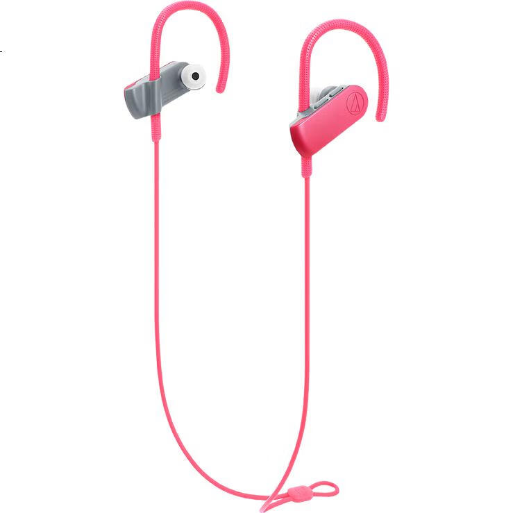 Беспроводные наушники Audio-Technica SPORT50BT, спортивные, водонепроницаемые, розовые