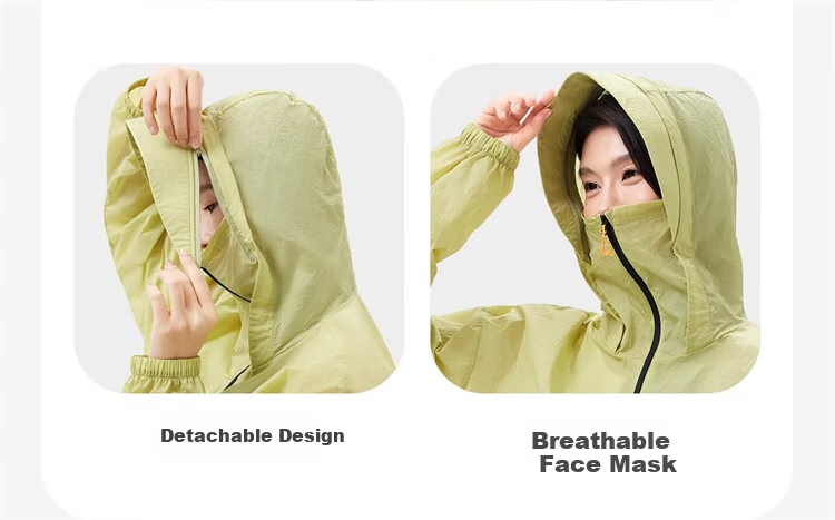 CAMEL Outdoor Sunscreen Jacket Unisex Spring Summer UV Protection Lightweight Coat [Wang Junkai Edition] 9