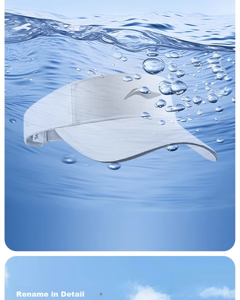 Li-Ning Visor Cap for Men And Women, Summer Sun Hat, Outdoor Hiking UV Protection Cap, Marathon Running Tennis Cap, Lightweight Sun Hat 11