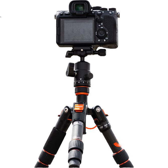 Штатив Fotopro M-4C Pro + 42QP из углеродного волокна, портативный, профессиональный, для цифровых камер, с шаровой головкой