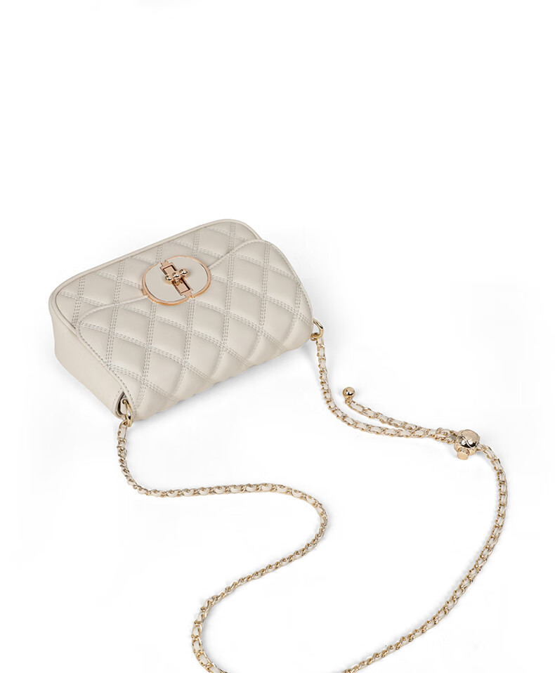 C.BANNER Leather Handbag, Women's Quilted Chain Crossbody Bag, Shoulder Bag, Light Luxury Birthday Mother's Day Gift, Practical Present for Mom 5