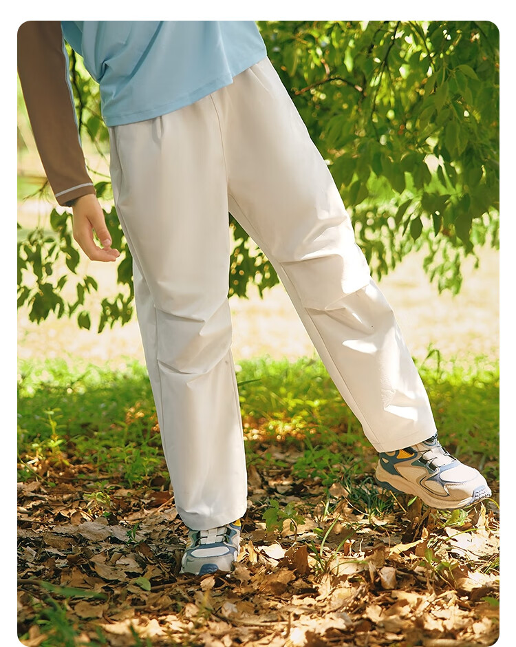 BALABALA Children's Loose-Fitting Pants for Boys And Girls, Autumn Water-Repellent Carrot Pants 208325108204 5