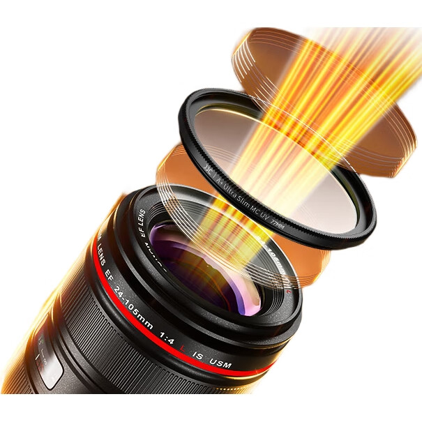 UV-фильтр JJC F-MCUV55, 55мм, для защиты объектива, многослойное покрытие, для камер Canon, Sony