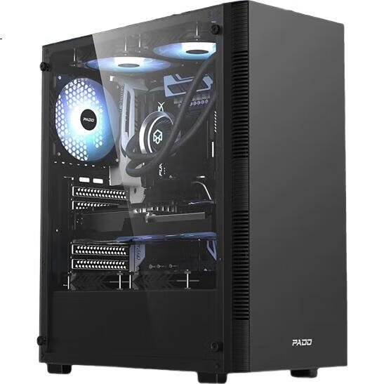 Компьютерный корпус PADO W5 Black, Midi-Tower, ATX/M-ATX/Mini-ITX, Черный