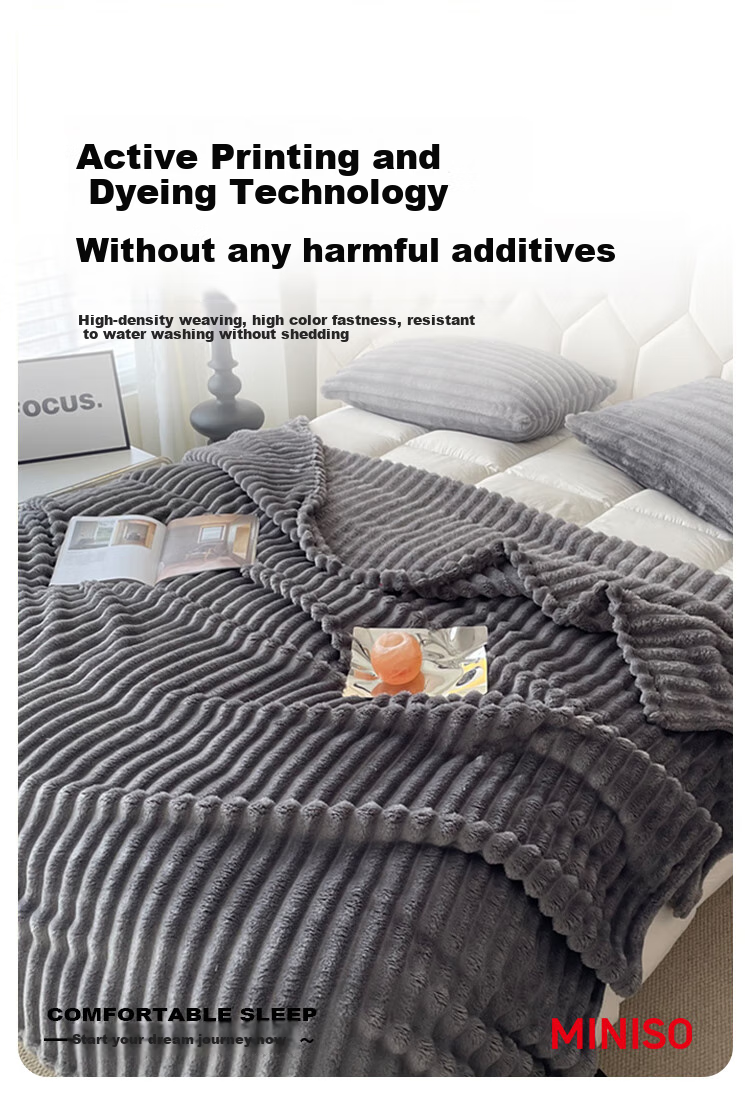 MINISO Blanket, Summer Thin Quilt, Nap Blanket, Cooling Quilt for Summer, Air Conditioning Quilt, Towel Blanket, 200x230cm 2