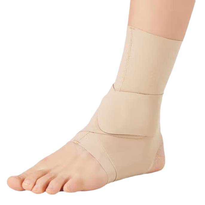 AURBOSHI Japanese Lightweight Medical Children's Sports Ankle Brace for Sprain Fixation, Wearable with Shoes, Ligament Injury, Badminto