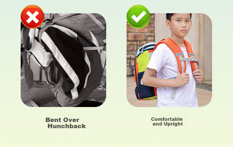 Jihuxiong Backpack for Primary School Students, Boys And Girls in Grades 1-3, Large Capacity, Lightweight, Spine-Protecting Children's Double Shoulder Bag 22