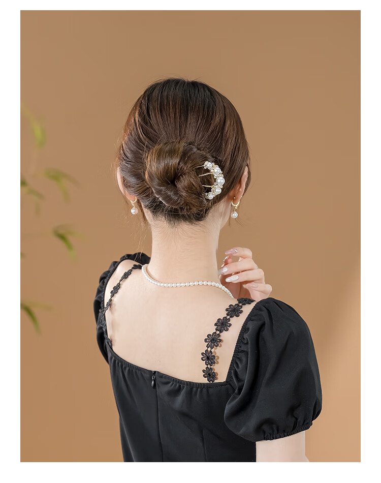 CHIMERA Long Tooth Hair Comb Four-Prong Hairpin Ancient Style Hairpin Hair Clip Women's Hair Ornament Birthday Gift 7