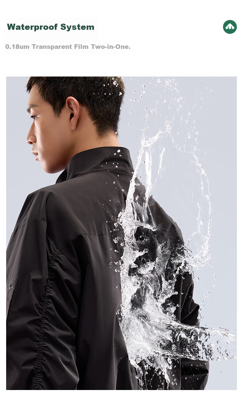 Meilicheng Flight Jacket Unisex Spring Summer 2025 Outdoor Sports Trendy Jacket Black S 9