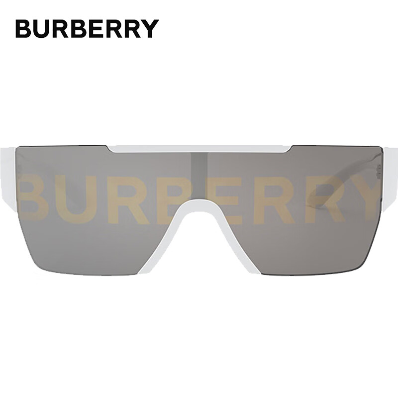 BURBERRY Sunglasses, Celebrity Style, Large Frame, One-Piece Lens, Letter Design, for Men And Women, Burberry Sunglasses 4291 3007H