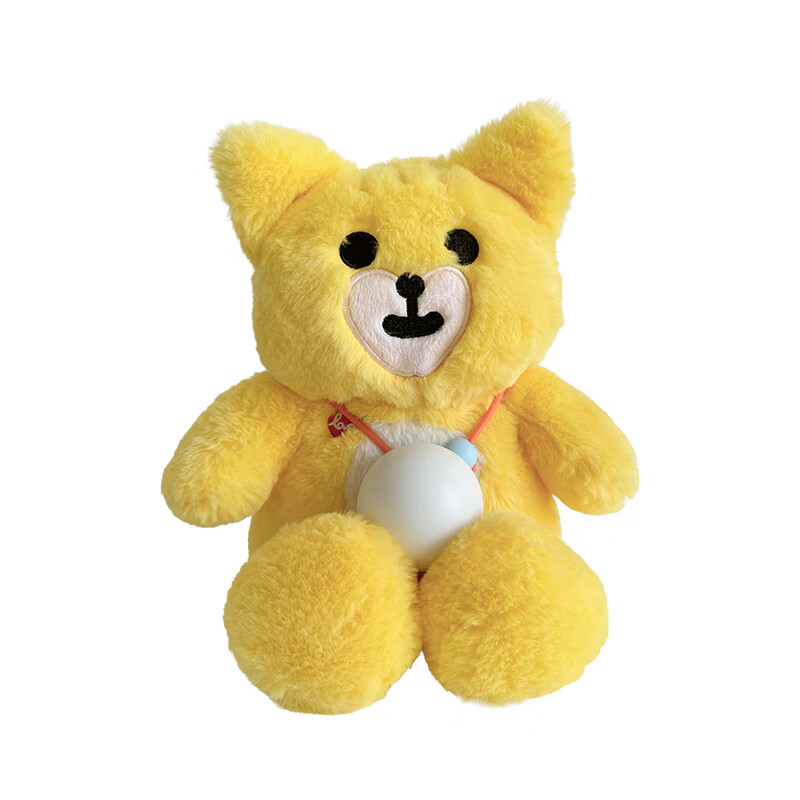 Honor Choice HaiviviHeartBear AI Plush Toy Children's Smart Plush Robot Multilingual Conversation Emotion Recognition AI Companion Robot Yellow
