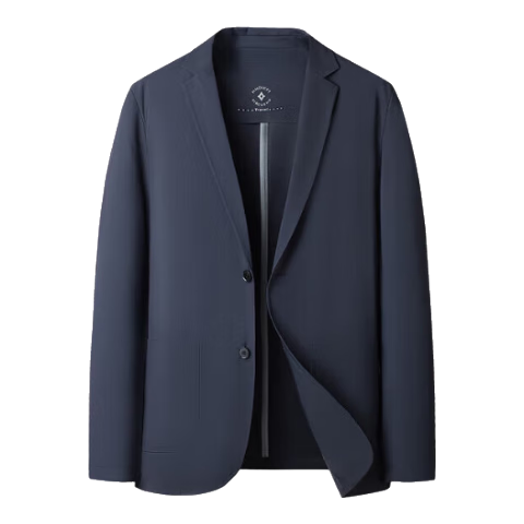 SHANSHAN High-End Sun Protection Jacket for Men, Lightweight And Cool-Feeling Suit, Summer Business Men's UV-Resistant Ice Silk Blazer