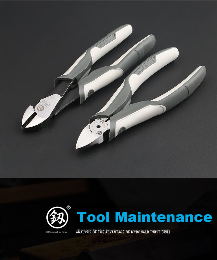 Jian Fukuoka Tools, Labor-Saving Multifunctional Wire Pliers, Tiger Pliers, Industrial-Grade Hand Pliers, 6 Inches 8